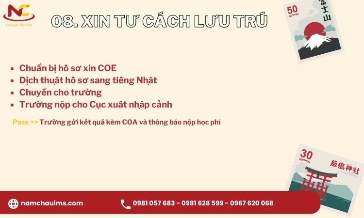 thủ tục đi du học nhật bản