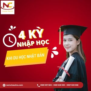 Các kỳ du học Nhật Bản? Nên đi du học Nhật vào tháng mấy?