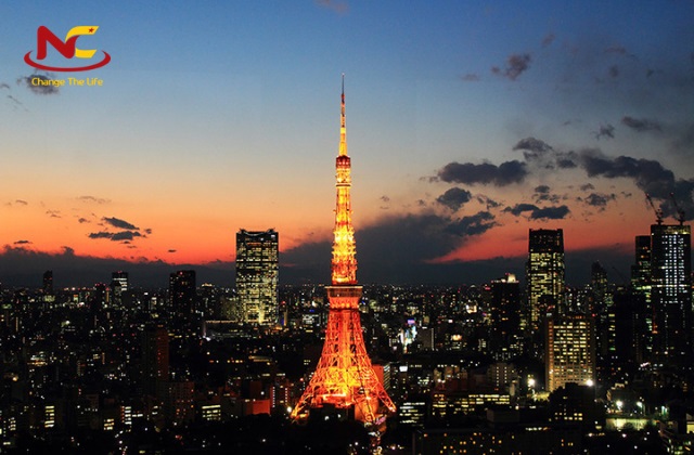 Du lịch tháp Tokyo Nhật Bản Du lịch tháp Tokyo Nhật Bản