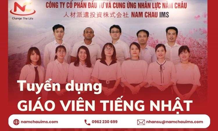 việc làm giáo viên tiếng nhật