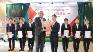 Năm Châu IMS tổ chức lễ xuất cảnh cho 66 TTS sang Nhật T1/2021