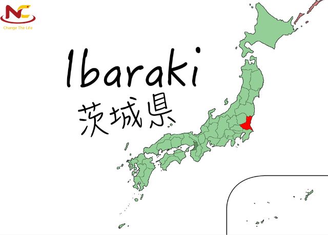 bản đồ tỉnh ibaraki bản đồ tỉnh ibaraki