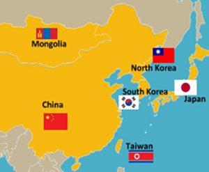 Danh sách các quốc gia Đông Á chuẩn nhất và đặc điểm chung