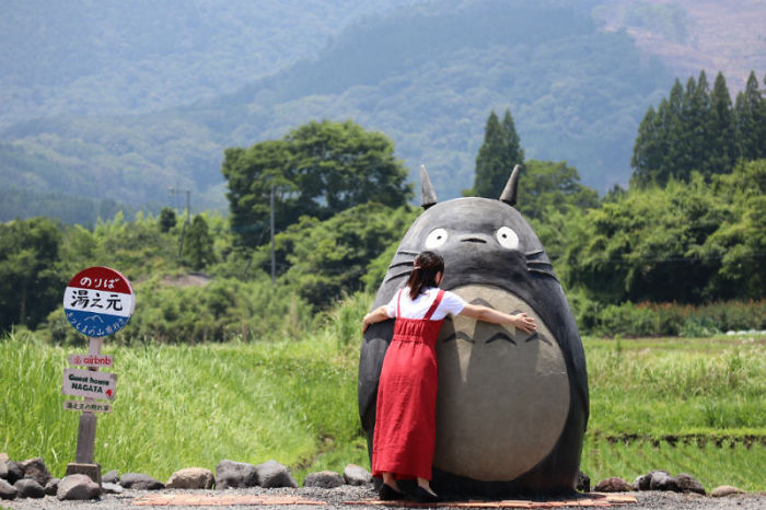 Gấu hoạt hình Totoro trong văn hóa của Nhật bản