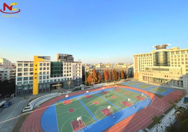 cơ sở vật chất đại học kiện hành