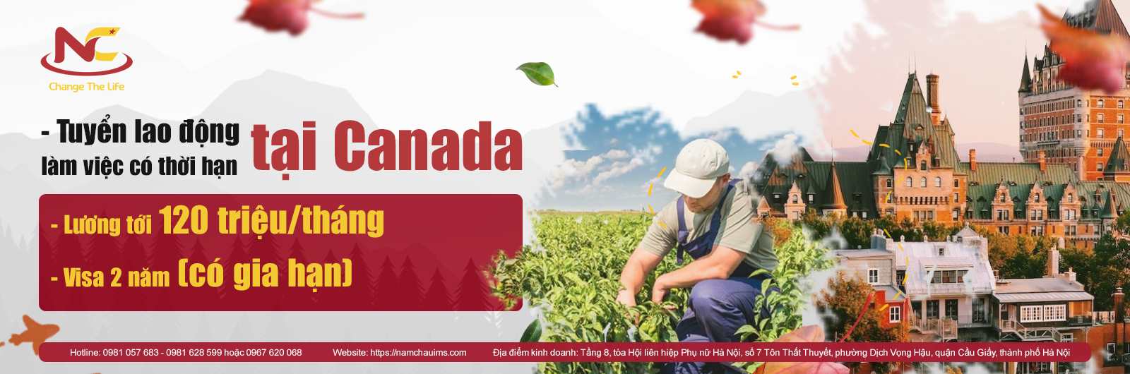 tuyen-xkld-canada Năm Châu IMS tuyển XKLĐ Canada