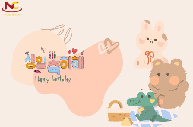 chúc mừng sinh nhật bằng tiếng hàn