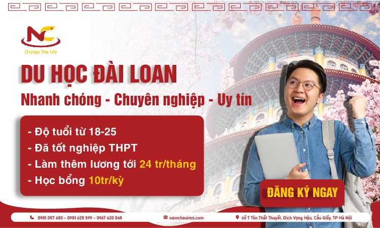 đi du học đài loan