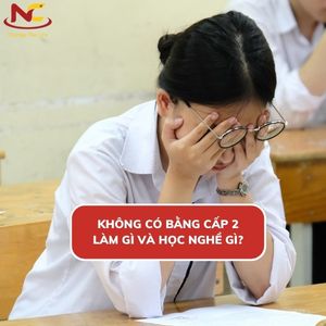 Không có bằng cấp 2 thì làm nghề gì và học nghề gì bây giờ?