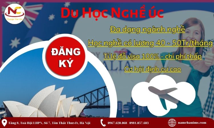 Thông báo tuyển sinh du học nghề Úc 2023