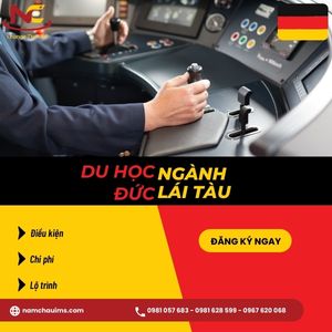 Du học nghề Đức ngành lái tàu có tốt không? Lương bao nhiêu?