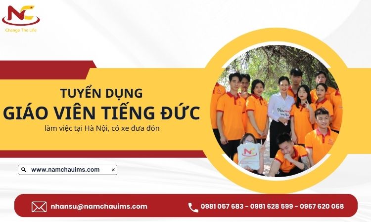 tuyển giáo viên dạy tiếng đức