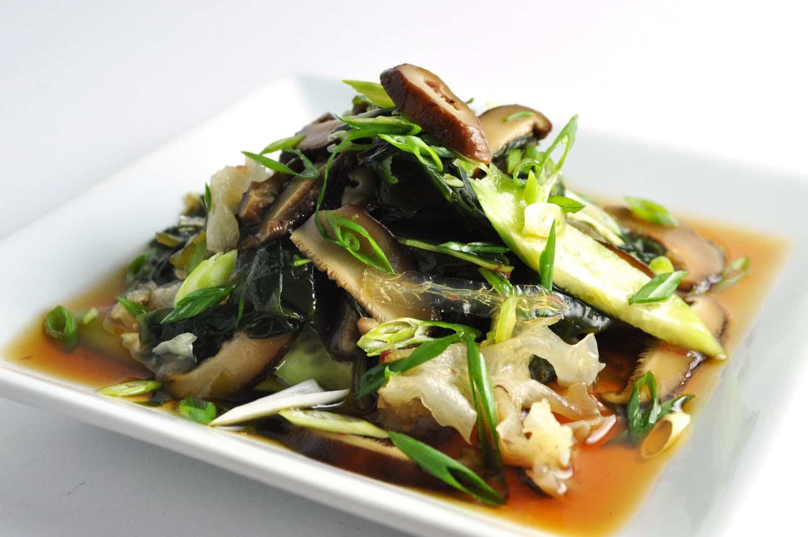 món rong biển xào hàn quốc