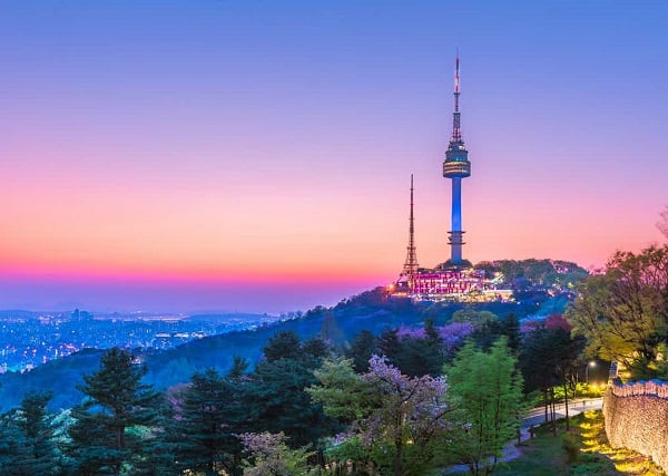 tháp namsan hàn quốc