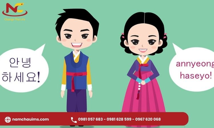 chào hỏi tiếng hàn