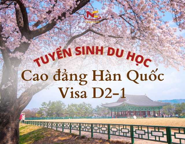 TUYỂN SINH DU HỌC CAO ĐẲNG HÀN QUỐC VISA D2-1