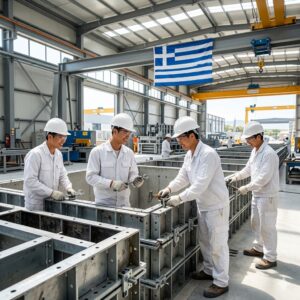 Tuyển 06 nam thợ cốp pha kim loại làm việc tại Hy Lạp – Lương cơ bản: 39,30 euro/ngày.