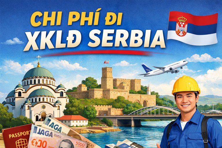 Chi Phí Đi XKLĐ Serbia Có Cao Không? Danh Mục Các Khoản Phí Cần Biết